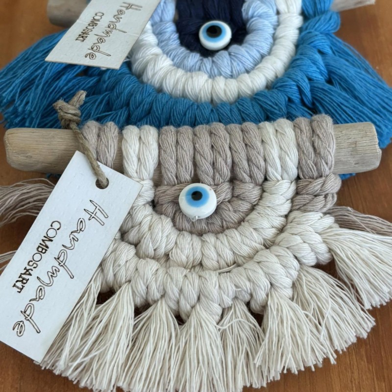 Μαγνητάκι μακραμέ Eye
