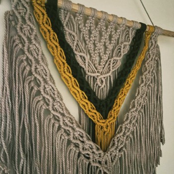 Κρεμαστό μακραμέ Necklace