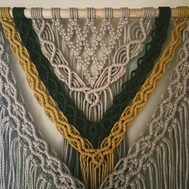 Κρεμαστό μακραμέ Necklace