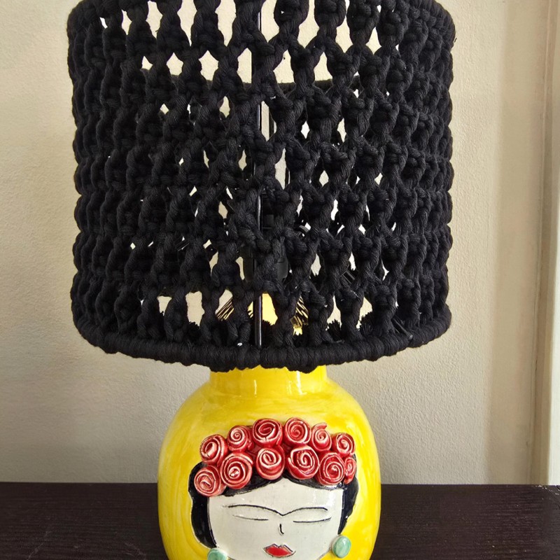Πορτατίφ μακραμέ Frida