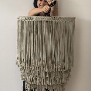 Φωτιστικό μακραμέ Tri-Lakes