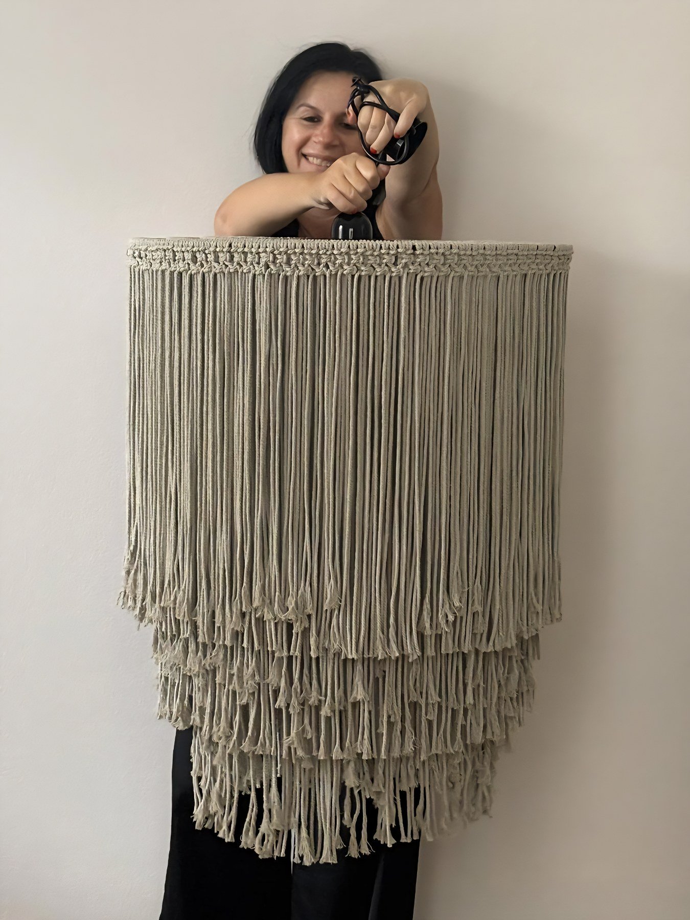 Φωτιστικό μακραμέ Tri-Lakes