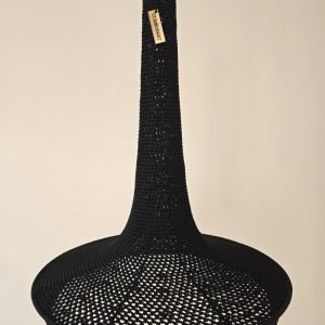 Φωτιστικό μακραμέ Black Lake II